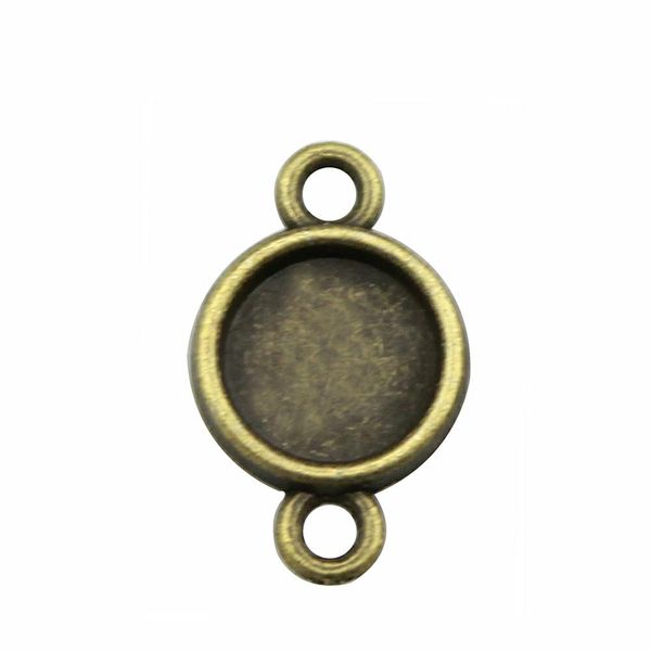 100 pieces cabochon cameo base tray bezel blank supplies for jewelry classic connector inner size 8mm round flatback resin cabochons, Slivery;crystal
100 pieces cabochon cameo base tray bezel blank supplies for jewelry classic connector inner size 8mm round flatback resin cabochons, Slivery;crystal