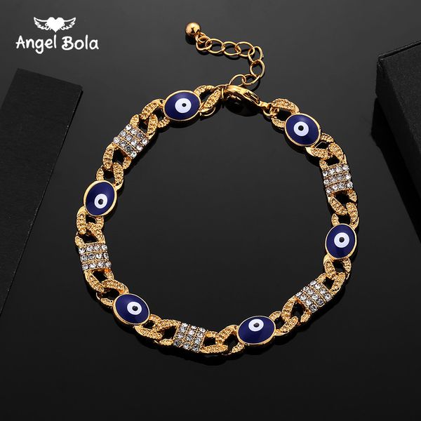 wholesale arabic jewelry blue devil's eye bracelet great gifts18k gold color muslim islamic charm bracelets for women, Black
wholesale arabic jewelry blue devil's eye bracelet great gifts18k gold color muslim islamic charm bracelets for women, Black