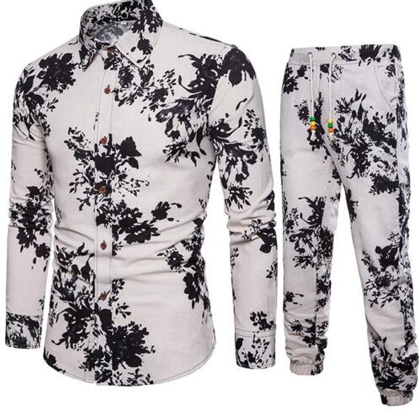 men's casual shirts hand-painted male long sleeve set gentleman festival wear autumn linen clothing 5xl big size slim, White;black
men's casual shirts hand-painted male long sleeve set gentleman festival wear autumn linen clothing 5xl big size slim, White;black