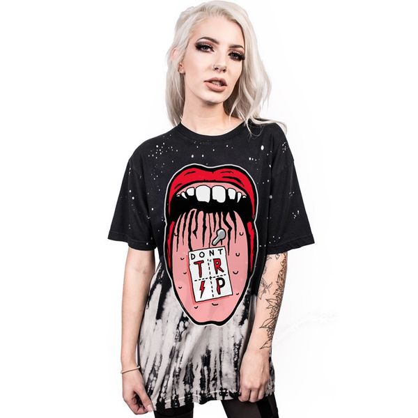 summer t shirts women 3d print big mouth pattern plus size short sleev long style loose t-shirts tees big size, White
summer t shirts women 3d print big mouth pattern plus size short sleev long style loose t-shirts tees big size, White