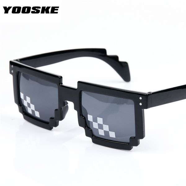 yooske deal with it glasses 8 bits mosaic pixel sunglasses men women party eyewear dealwithit thug life popular around the world, White;black
yooske deal with it glasses 8 bits mosaic pixel sunglasses men women party eyewear dealwithit thug life popular around the world, White;black