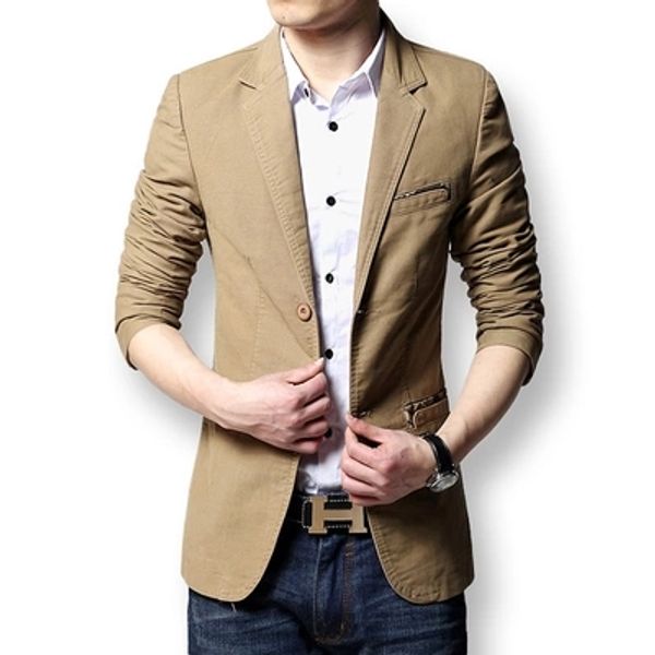 2017 new autumn mens blazers jacket brand cotton slim fit men suit terno masculino blazers men large size mk090, White;black
2017 new autumn mens blazers jacket brand cotton slim fit men suit terno masculino blazers men large size mk090, White;black