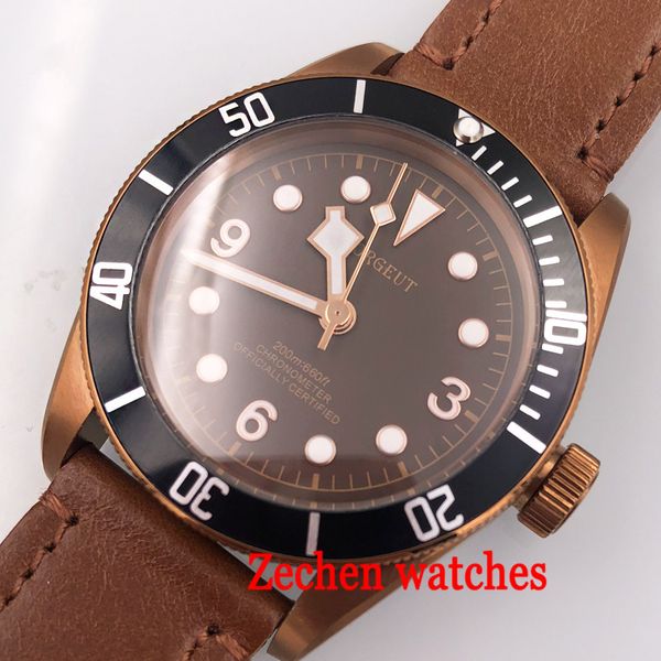 41mm corguet coffee dial coffee case sapphire glass 21 jewels automatic miyota 8215 automatic mens watch, Slivery;brown
41mm corguet coffee dial coffee case sapphire glass 21 jewels automatic miyota 8215 automatic mens watch, Slivery;brown