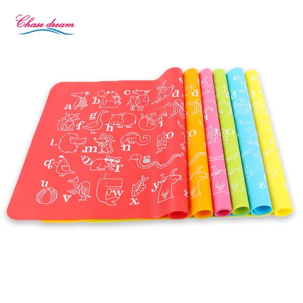 wholesale- 30*40cm silicone place mats heat resistant non slip table mat kids baby home kitchen dining placemat fashion
wholesale- 30*40cm silicone place mats heat resistant non slip table mat kids baby home kitchen dining placemat fashion