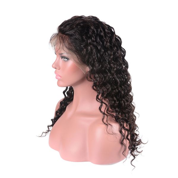 deep wave wig lace front human hair wigs for women with baby hairs remy wigs natural black 150% density, Black;brown
deep wave wig lace front human hair wigs for women with baby hairs remy wigs natural black 150% density, Black;brown