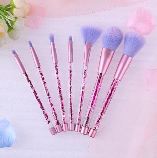 7pcs rhinestone glitter crystal makeup brush set diamond highlighter brushes concealer make up brush mermaid brush beauty gift
7pcs rhinestone glitter crystal makeup brush set diamond highlighter brushes concealer make up brush mermaid brush beauty gift