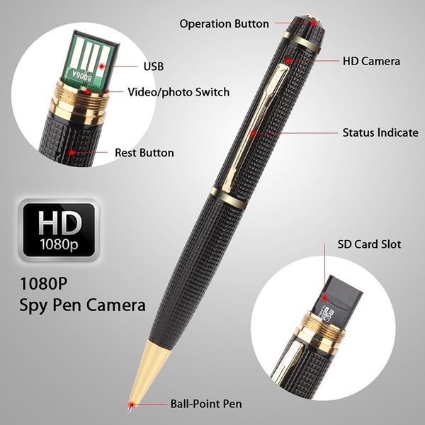 portable mini 1080p usb pen camera recording video audio dv recorder ball pen camera security camcorder
portable mini 1080p usb pen camera recording video audio dv recorder ball pen camera security camcorder