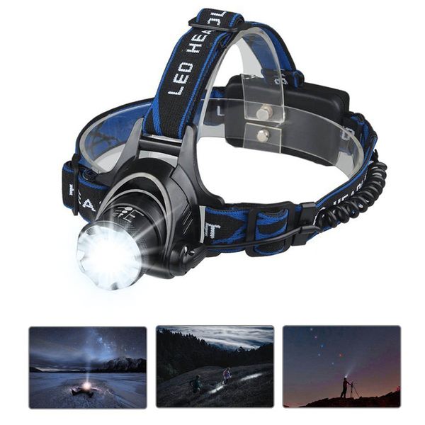 

headlight cree t6/q5 led headlamp powered head lamp torch led flashlights biking fishing torch for 18650 battery charger