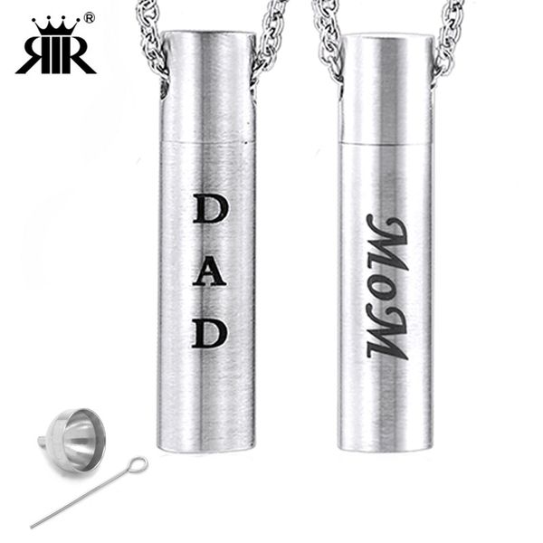 dad cylinder urn pendant necklace memorial ash keepsake necklace for dad cremation jewellery in stainless steel, Black
dad cylinder urn pendant necklace memorial ash keepsake necklace for dad cremation jewellery in stainless steel, Black