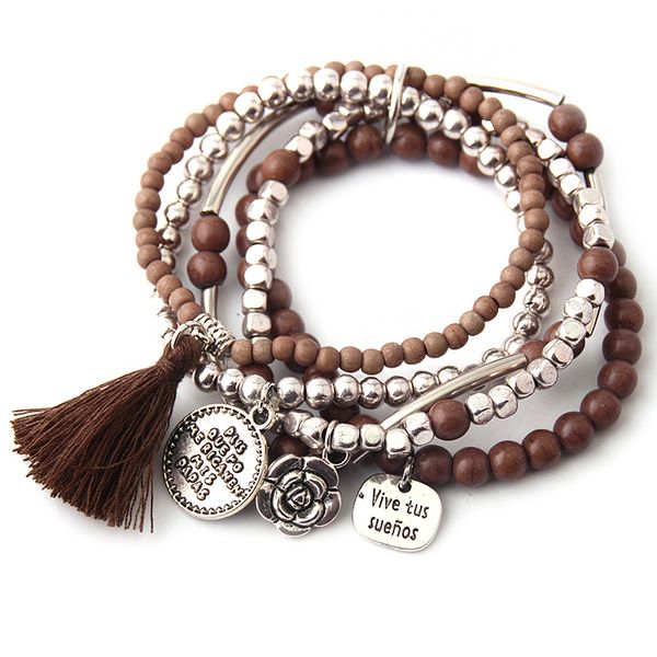 moodpc new design fashion charm bracelet set for women beads bracelets jewelry party gift, Black
moodpc new design fashion charm bracelet set for women beads bracelets jewelry party gift, Black