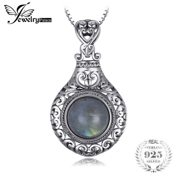 jewelrypalace new vintage 2.6ct natural labradorite carved pendants for women 925 sterling silver fine jewelry not include chain s18101308
jewelrypalace new vintage 2.6ct natural labradorite carved pendants for women 925 sterling silver fine jewelry not include chain s18101308