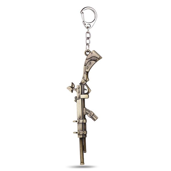 online lol keychain legends policewomen pendant warship model game accessory keychain, Silver
online lol keychain legends policewomen pendant warship model game accessory keychain, Silver