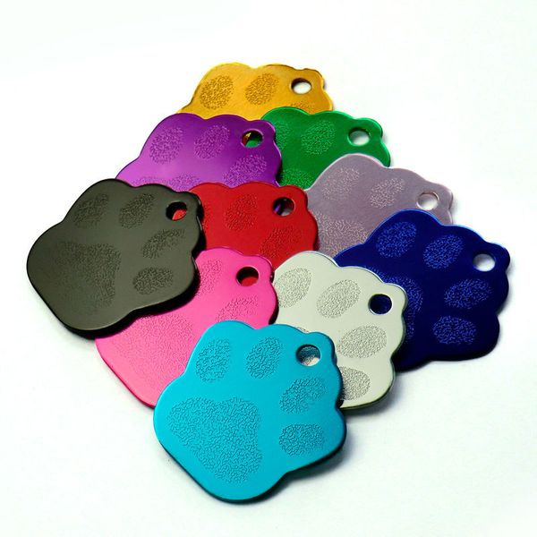 Мода Paw Shape Pet ID Tag Имя собаки Анти-потерянный пустой алюминиевый сплав Pet Cat ID Теги
Мода Paw Shape Pet ID Tag Имя собаки Анти-потерянный пустой алюминиевый сплав Pet Cat ID Теги
