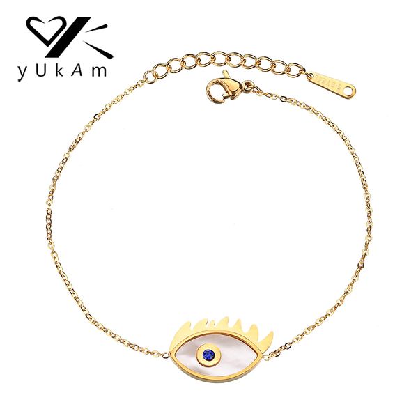 yukam jewelry simple gold color evil eye thin chain bracelet for women adjustable stainless steel turkey evil blue eye bracelets, Black
yukam jewelry simple gold color evil eye thin chain bracelet for women adjustable stainless steel turkey evil blue eye bracelets, Black