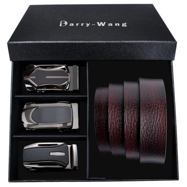 pt-2005 barry.wang automatic buckle genuine leather luxury belts for men 110cm-160cm long alloy buckle men's belts gift box sets, Black;brown
pt-2005 barry.wang automatic buckle genuine leather luxury belts for men 110cm-160cm long alloy buckle men's belts gift box sets, Black;brown