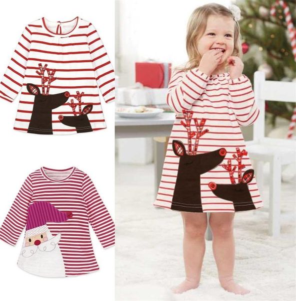 christmas girls dress santa claus princess dresses baby girl autumn winter kids long sleeve stripe dress, Red;yellow
christmas girls dress santa claus princess dresses baby girl autumn winter kids long sleeve stripe dress, Red;yellow