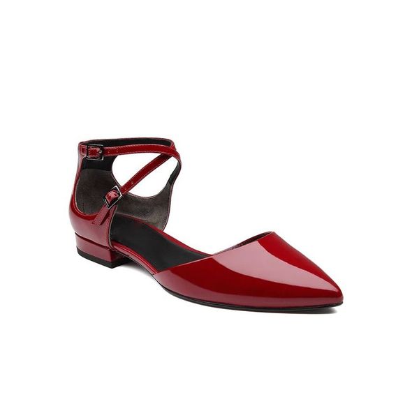 women leather formal shoes low heel spring and autumn with buckle women dress shoes ing, Black
women leather formal shoes low heel spring and autumn with buckle women dress shoes ing, Black