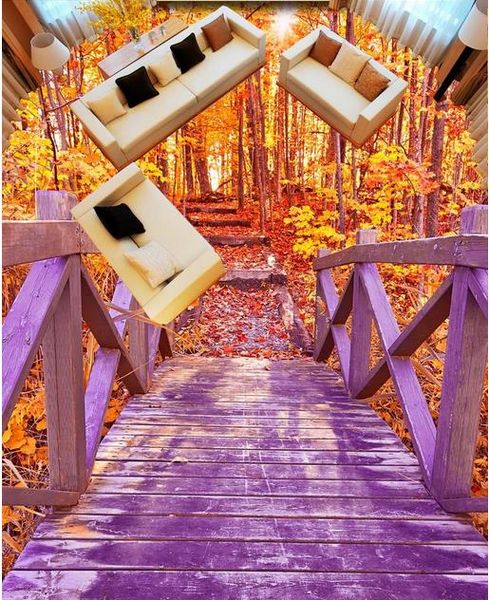 3d floor tiles aesthetic wooden bridge autumn forest bathroom 3d floor tiles pvc wallpaper for room
3d floor tiles aesthetic wooden bridge autumn forest bathroom 3d floor tiles pvc wallpaper for room