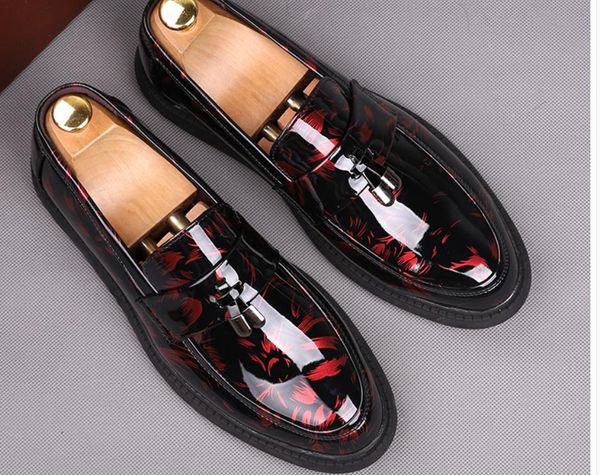 send 2018 spring and autumn new style korean men's formal wear leather shoes with round head, Black
send 2018 spring and autumn new style korean men's formal wear leather shoes with round head, Black