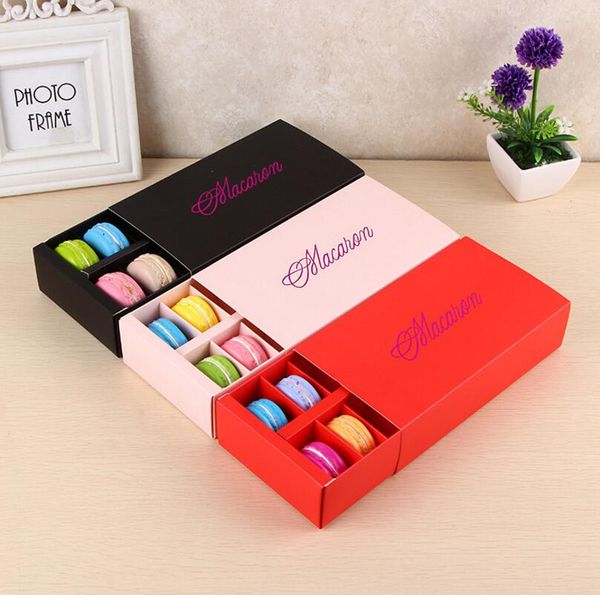 12 cups paper macaron box drawer type pastry cake boxes for wedding party gift packaging lx3407
12 cups paper macaron box drawer type pastry cake boxes for wedding party gift packaging lx3407