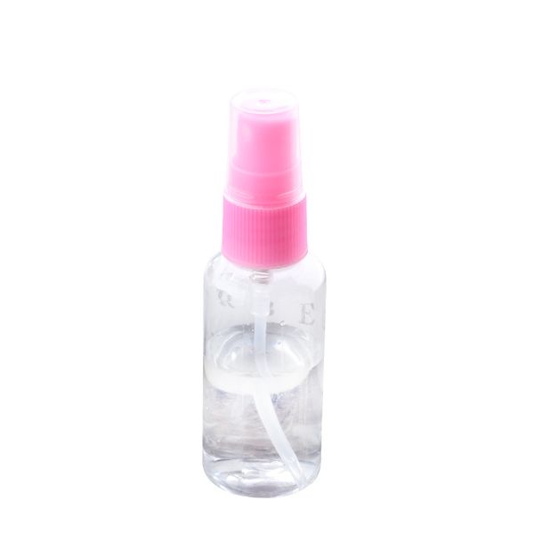 2018 New Fashion 30ml Travel Portable Small Plastic Spray Bottle Cosmetic Sub-bottle Transparent Pet Water Spray Bottle Sale