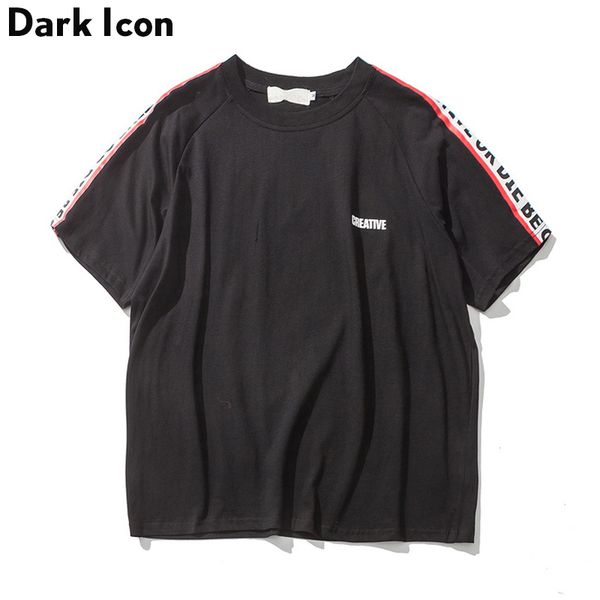 High Street Be Creative Or Die On Sleeve Oversized Off Shoulder Mens T-Shirt Short Sleeve 2018 Summer Streetwear Hip Hop Tshirts Men Clothes
High Street Be Creative Or Die On Sleeve Oversized Off Shoulder Mens T-Shirt Short Sleeve 2018 Summer Streetwear Hip Hop Tshirts Men Clothes