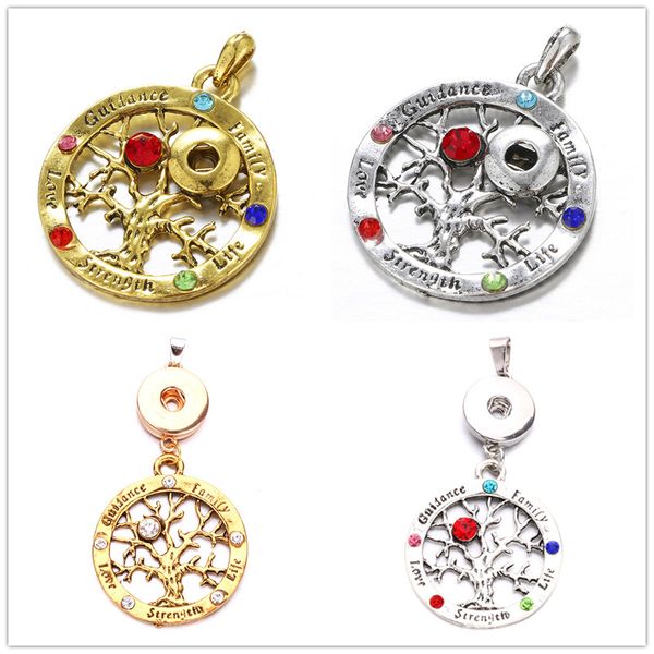 exquisite tree of life noosa snap pendant necklaces stainless steel chain colours rhinestone pendant necklace, Silver
exquisite tree of life noosa snap pendant necklaces stainless steel chain colours rhinestone pendant necklace, Silver