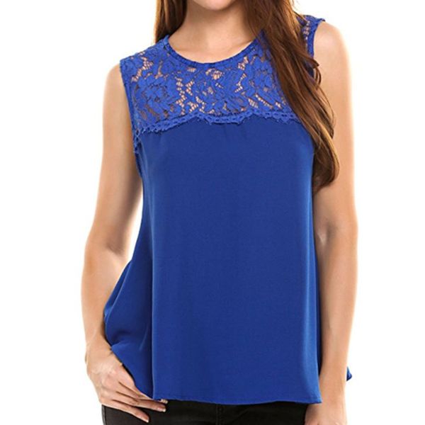 blusas femininas summer women blouse lace vintage sleeveless crochet casual shirts plus size, White
blusas femininas summer women blouse lace vintage sleeveless crochet casual shirts plus size, White