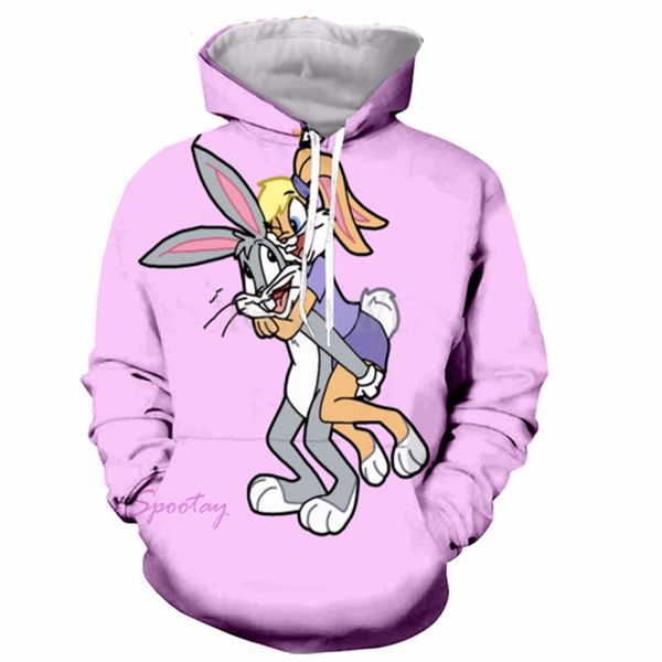 newestl мода мужчины / женщины мультфильм bugs bunny 3d смешно печатных crewneck толстовка толстовки мода повседневная толстовки h267, Black
newestl мода мужчины / женщины мультфильм bugs bunny 3d смешно печатных crewneck толстовка толстовки мода повседневная толстовки h267, Black