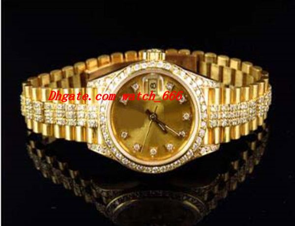 luxury watch excellent ladies 27mm 18k yellow gold diamond watch automatic lady watch fashion watches ing, Slivery;brown
luxury watch excellent ladies 27mm 18k yellow gold diamond watch automatic lady watch fashion watches ing, Slivery;brown