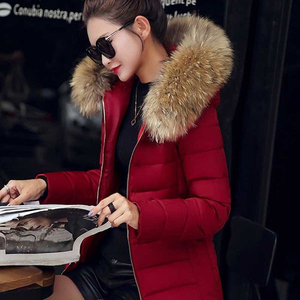 2018 autumn winter jacket women parkas coat slim female short down jacket with large faux fur collar hoody overcoats wdc1201, Black
2018 autumn winter jacket women parkas coat slim female short down jacket with large faux fur collar hoody overcoats wdc1201, Black