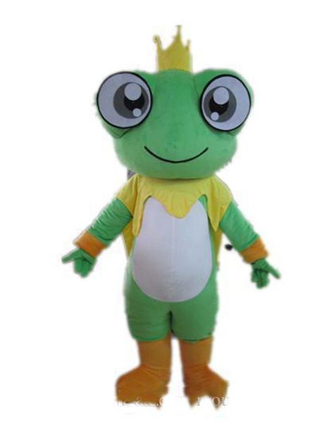 2018 factory direct sale good vision and good ventilation a big eyes frog mascot costume for to wear, Red;yellow
2018 factory direct sale good vision and good ventilation a big eyes frog mascot costume for to wear, Red;yellow
