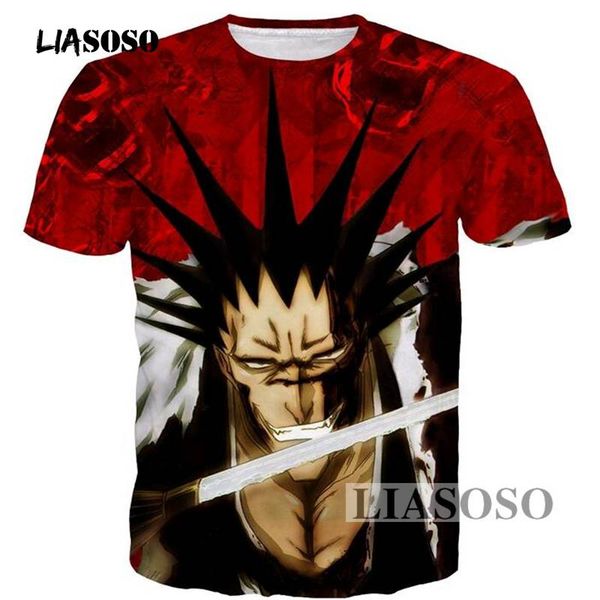 liasoso summer fashion anime t shirt women men hipster 3d t shirt bleach characters kenpachi zaraki print casual r3692, White;black
liasoso summer fashion anime t shirt women men hipster 3d t shirt bleach characters kenpachi zaraki print casual r3692, White;black