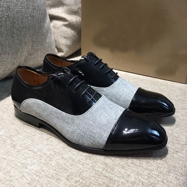 2018 luxury new mens red bottom oxfords business 100% real patent cow leather dress walking party wedding shoes size 38-44, Black
2018 luxury new mens red bottom oxfords business 100% real patent cow leather dress walking party wedding shoes size 38-44, Black