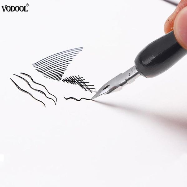 portable cartoon painting pen brushes pen manga drawing tools kit dip fountain pens school stationery school office supplies, Black;red
portable cartoon painting pen brushes pen manga drawing tools kit dip fountain pens school stationery school office supplies, Black;red