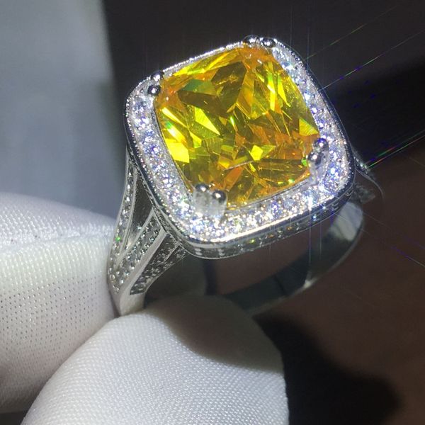 luxury jewelry cushion cut 10ct diamods zircon stone white gold filled engagement wedding band ring for women men gift, Slivery;golden
luxury jewelry cushion cut 10ct diamods zircon stone white gold filled engagement wedding band ring for women men gift, Slivery;golden