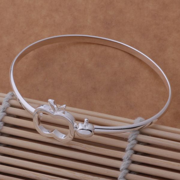 sz-ab043 925 stamped silver bangle, silver plating fashion jewelry apple buckle bracelet /afsaiwza brxakjea, Black
sz-ab043 925 stamped silver bangle, silver plating fashion jewelry apple buckle bracelet /afsaiwza brxakjea, Black
