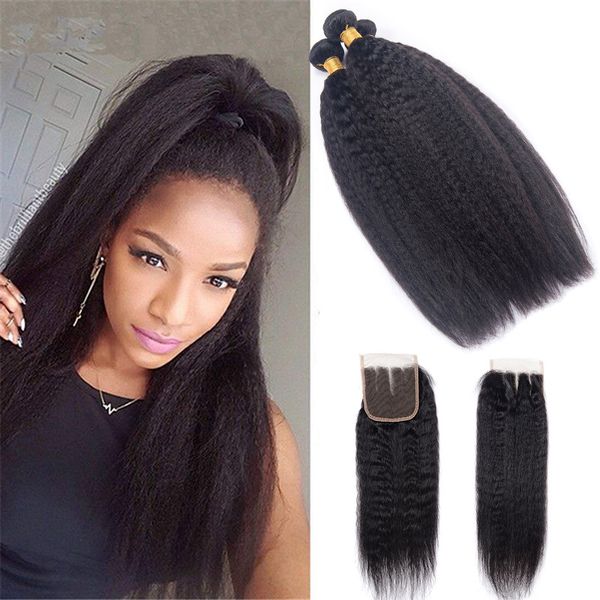 peruvian unprocessed human hair extensions with 4x4 lace closure middlethree part kinky straight natural color bundles with closure, Black;brown
peruvian unprocessed human hair extensions with 4x4 lace closure middlethree part kinky straight natural color bundles with closure, Black;brown
