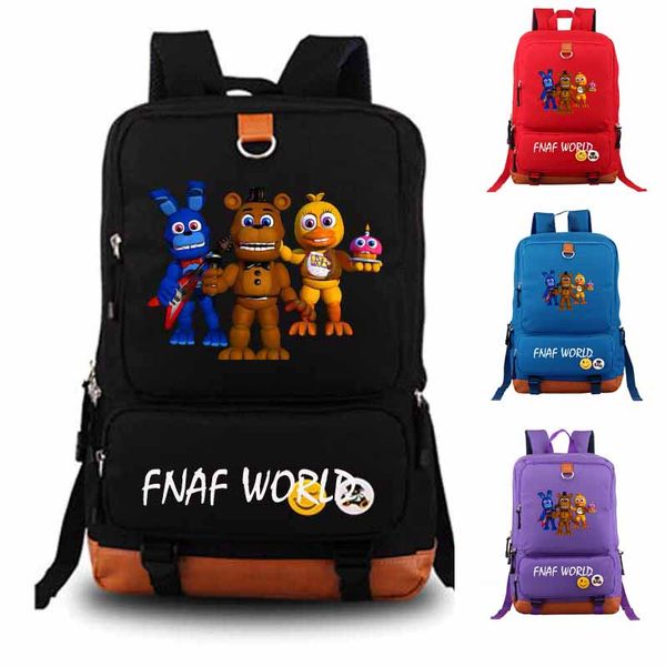 five nights at freddy's backpack fnaf world student school bag notebook backpack leisure daily
five nights at freddy's backpack fnaf world student school bag notebook backpack leisure daily