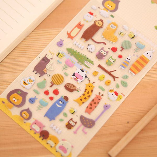 2 sheet cartoon animal sticker 3d fridge decal home decoration scrapbooking calendar label children toys sticker adesivo parede
2 sheet cartoon animal sticker 3d fridge decal home decoration scrapbooking calendar label children toys sticker adesivo parede