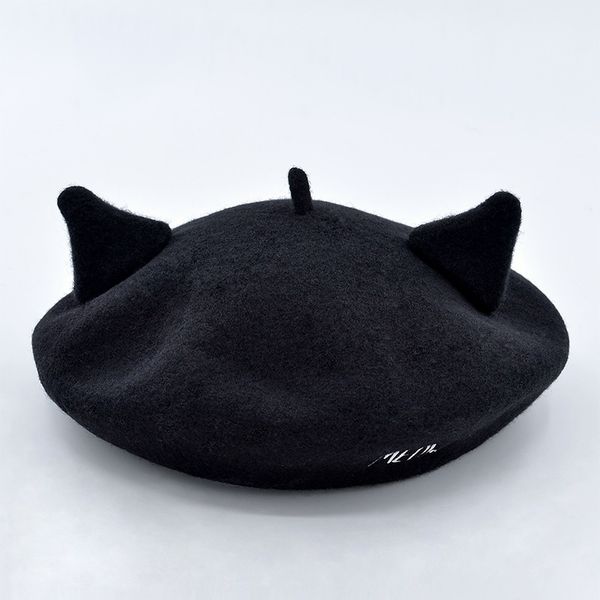 beret with cat ears women's french wool berets 2018 new fashion warm cute painter's hats for ladies 985004, Blue;gray
beret with cat ears women's french wool berets 2018 new fashion warm cute painter's hats for ladies 985004, Blue;gray