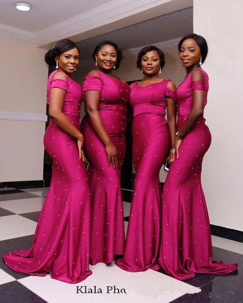 2018 nigeria long bridesmaid dresses spaghetti straps satin beaded sweep train wedding guest party bridesmaids of honor dresses ba9555, White;pink
2018 nigeria long bridesmaid dresses spaghetti straps satin beaded sweep train wedding guest party bridesmaids of honor dresses ba9555, White;pink