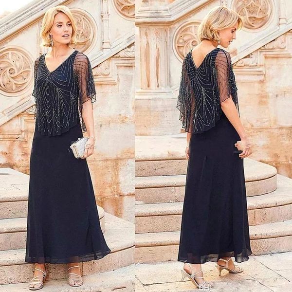 navy blue a-line ankle length mother of the bridal dresses v-neck beading cap sleeves tea length mothers formal wedding gowns, Black;red
navy blue a-line ankle length mother of the bridal dresses v-neck beading cap sleeves tea length mothers formal wedding gowns, Black;red