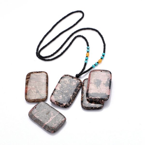 peach stone big pendant rectangular natural jewelry women men necklace reiki chakra healing gemstone collier boheme, Silver
peach stone big pendant rectangular natural jewelry women men necklace reiki chakra healing gemstone collier boheme, Silver