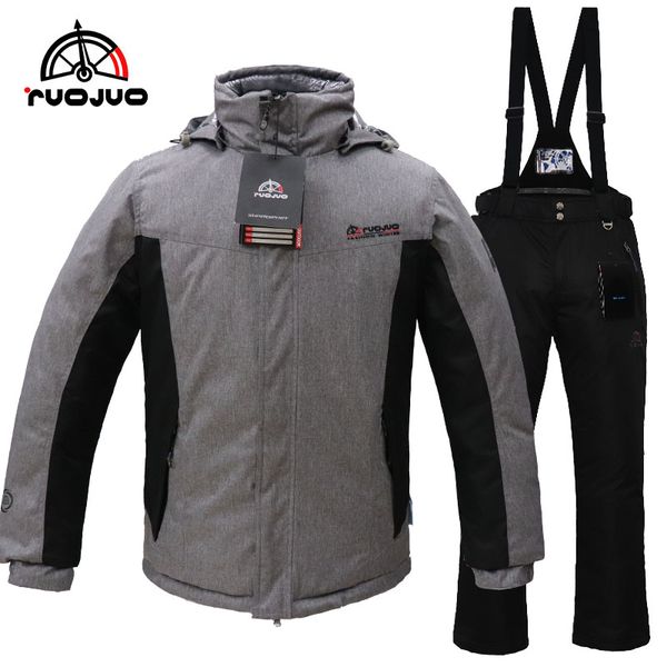 ruojuo new men ski suit male outdoor sport snowboarding set winter mountaineering wear waterproof windproof rzs520m
ruojuo new men ski suit male outdoor sport snowboarding set winter mountaineering wear waterproof windproof rzs520m