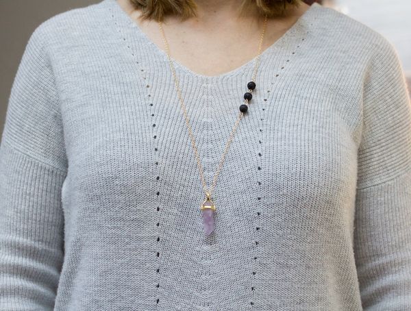 natural stone hexagonal prism necklace lava stone volcanic rock aromatherapy essential oil diffuser necklace for women jewelry, Silver
natural stone hexagonal prism necklace lava stone volcanic rock aromatherapy essential oil diffuser necklace for women jewelry, Silver