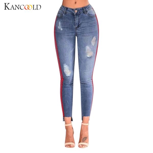 kancoold jeans women denim high-waist ripped stretchy hole pencil pants jeans trousers casual fashion woman 2018oct24, Blue
kancoold jeans women denim high-waist ripped stretchy hole pencil pants jeans trousers casual fashion woman 2018oct24, Blue