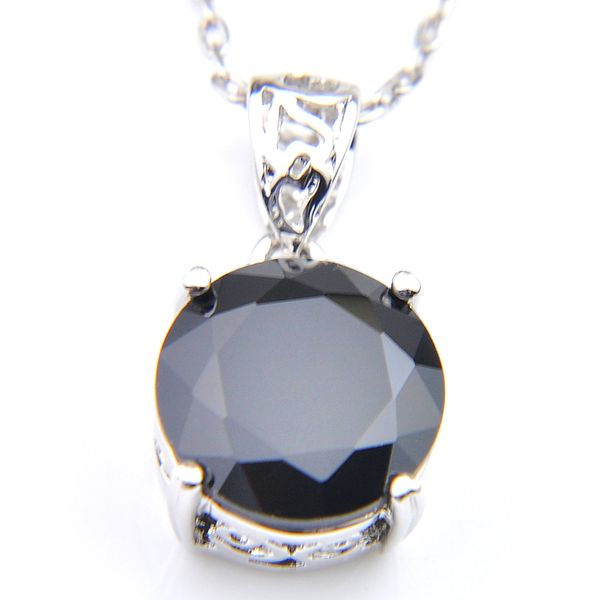 10pcs luckyshine classic sparking fire round black onyx cubic zirconia gemstone silver pendants necklaces for holiday wedding party
10pcs luckyshine classic sparking fire round black onyx cubic zirconia gemstone silver pendants necklaces for holiday wedding party