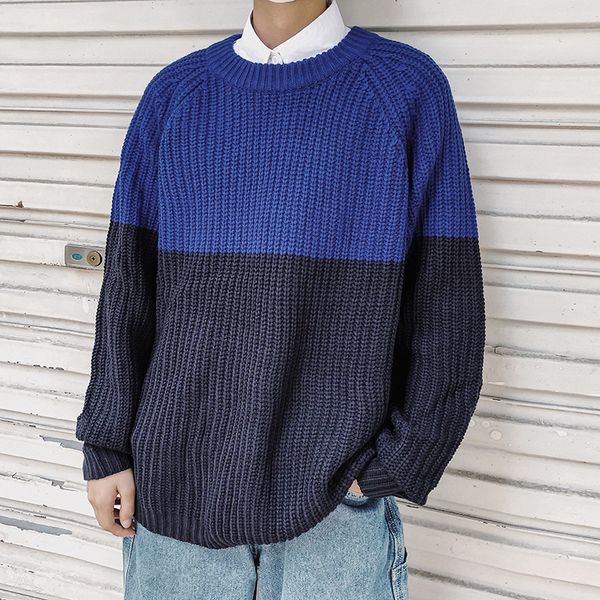 autumn and winter new boutique men's solid color simple loose casual sweater youth wild large size fashion long sleeve warm, White;black
autumn and winter new boutique men's solid color simple loose casual sweater youth wild large size fashion long sleeve warm, White;black