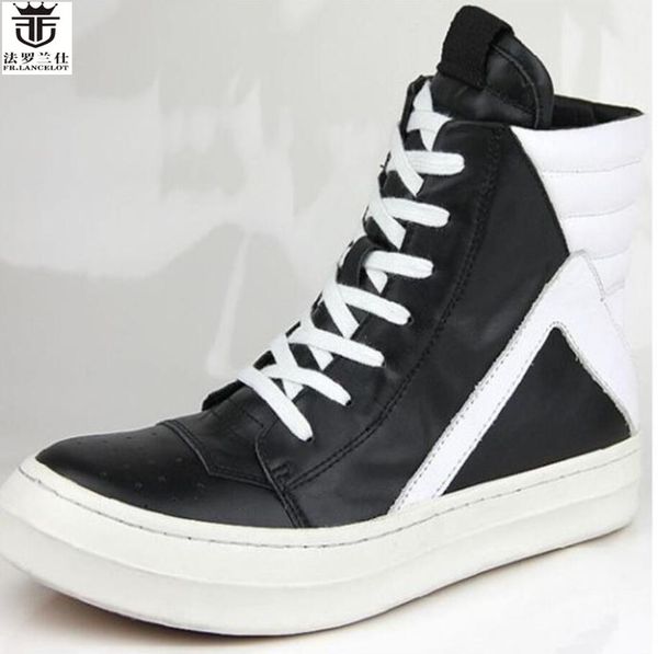 fr.lancelot 2017 men flat heel boots men leather boots high real leather lace up ankle shoes mixed color men boots, Black
fr.lancelot 2017 men flat heel boots men leather boots high real leather lace up ankle shoes mixed color men boots, Black